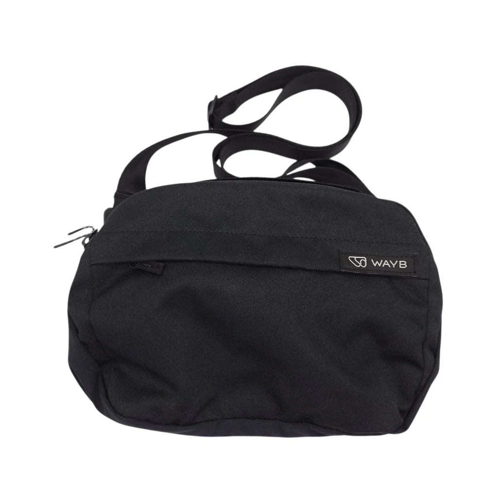 WAYB Ready To Roam Catchall Crossbody Shoulder Sling Bag Black‎ Pack